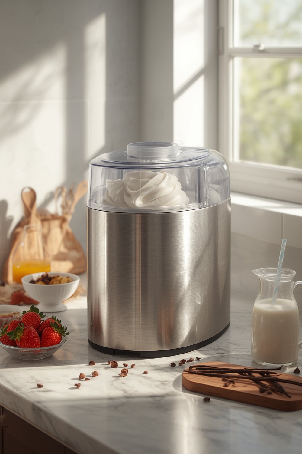 Ice Cream Maker Machine - Illustration 1