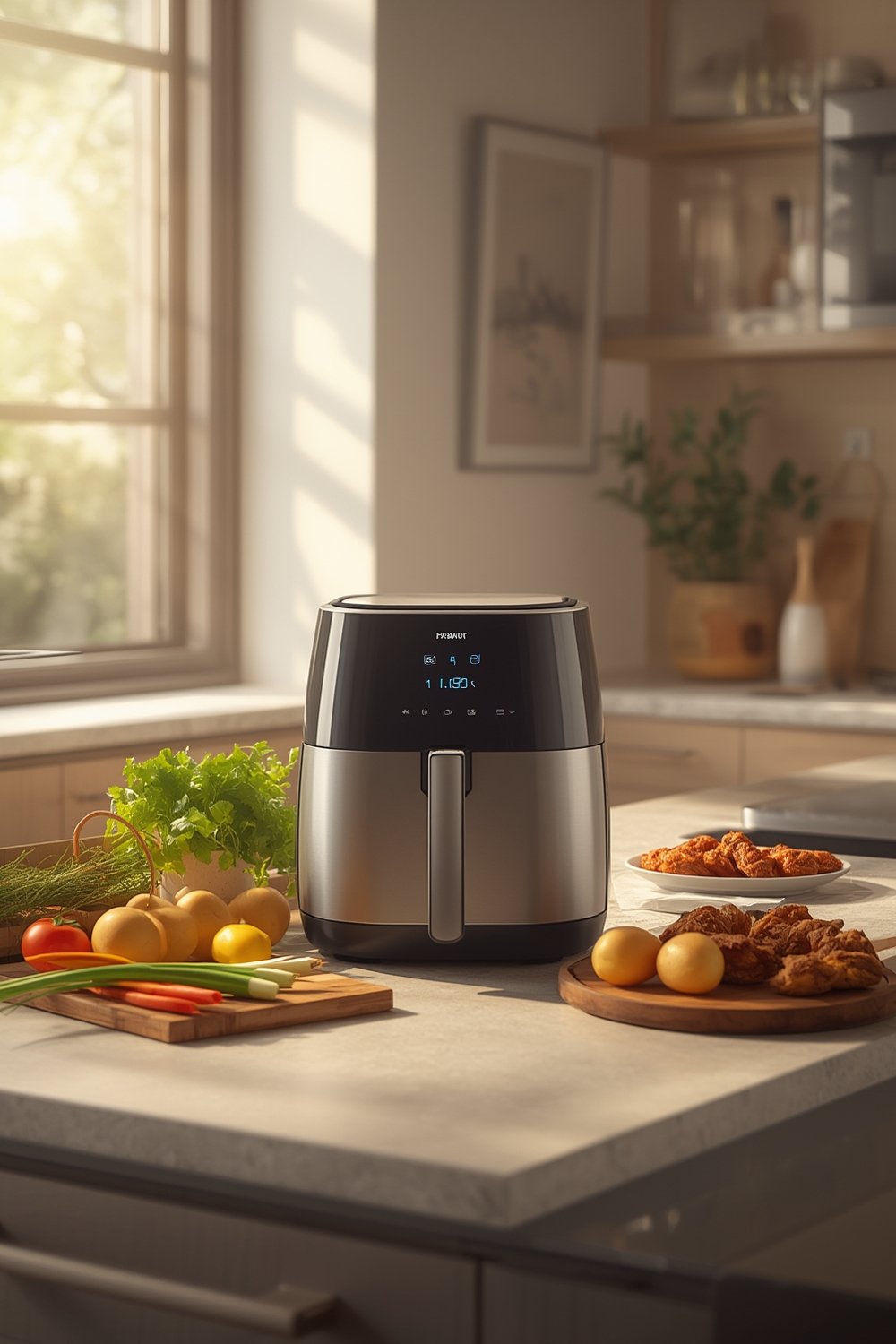 Portable Air Fryer - Illustration 1