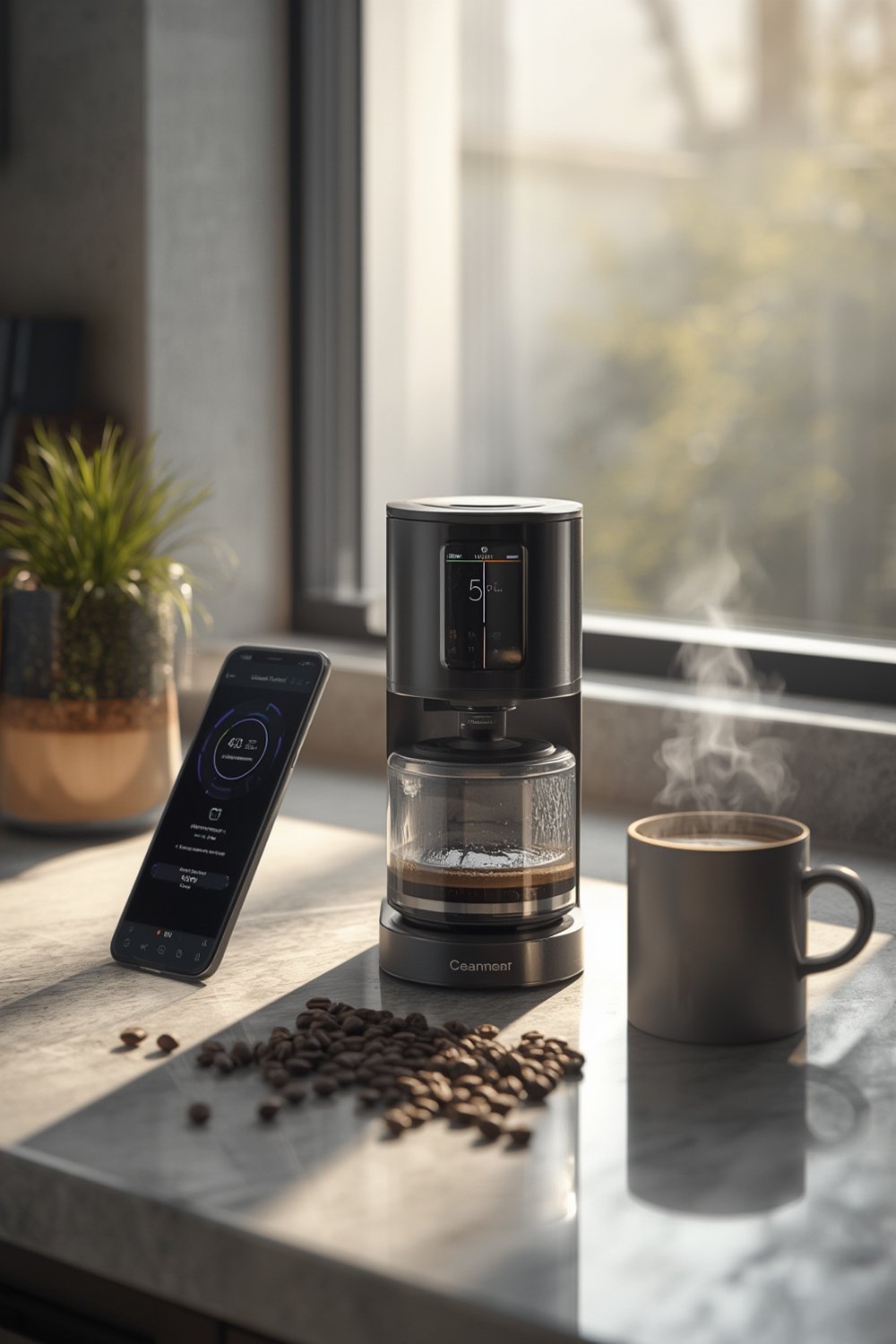 Smart Coffee Grinder - Illustration 1