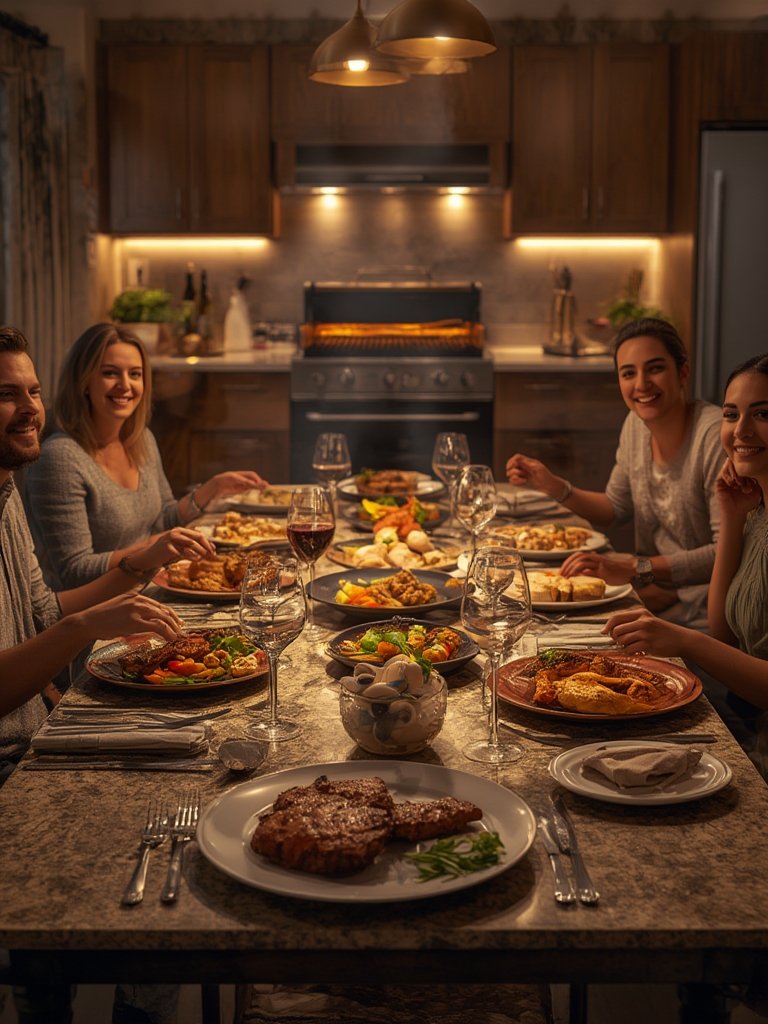 Smokeless Indoor Grill - Illustration 3