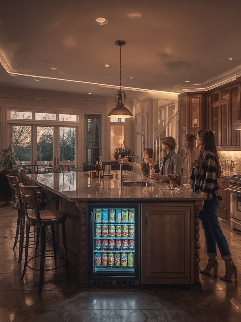 Under-Counter Beverage Fridge - Illustration 3