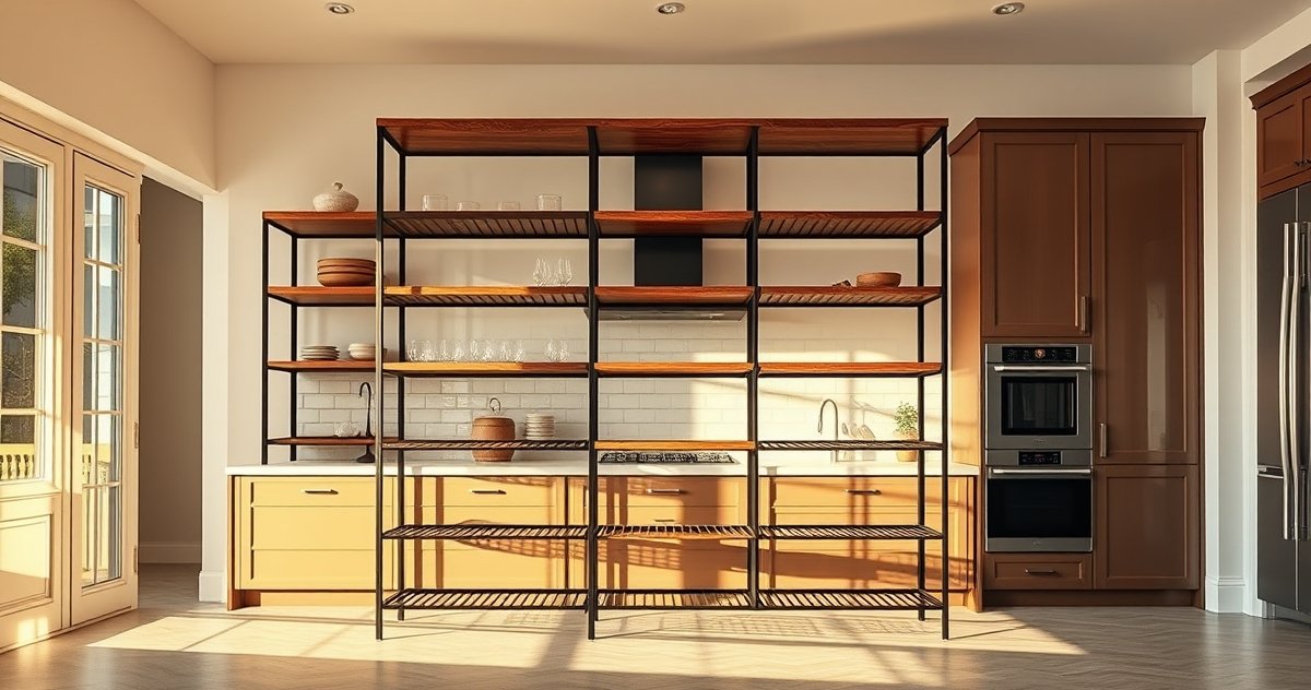 bakers rack product view