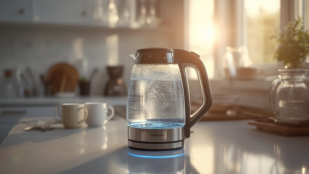 electric kettle product view