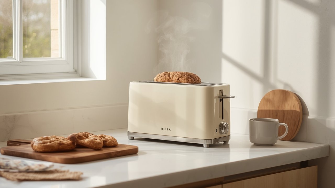 slim toaster product view
