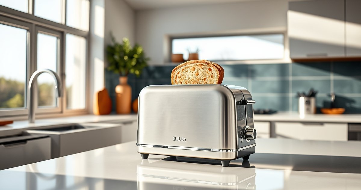 slim toaster product view