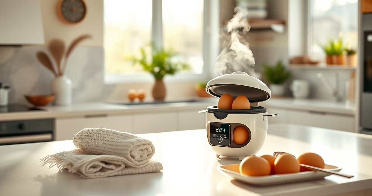 egg cooker product view