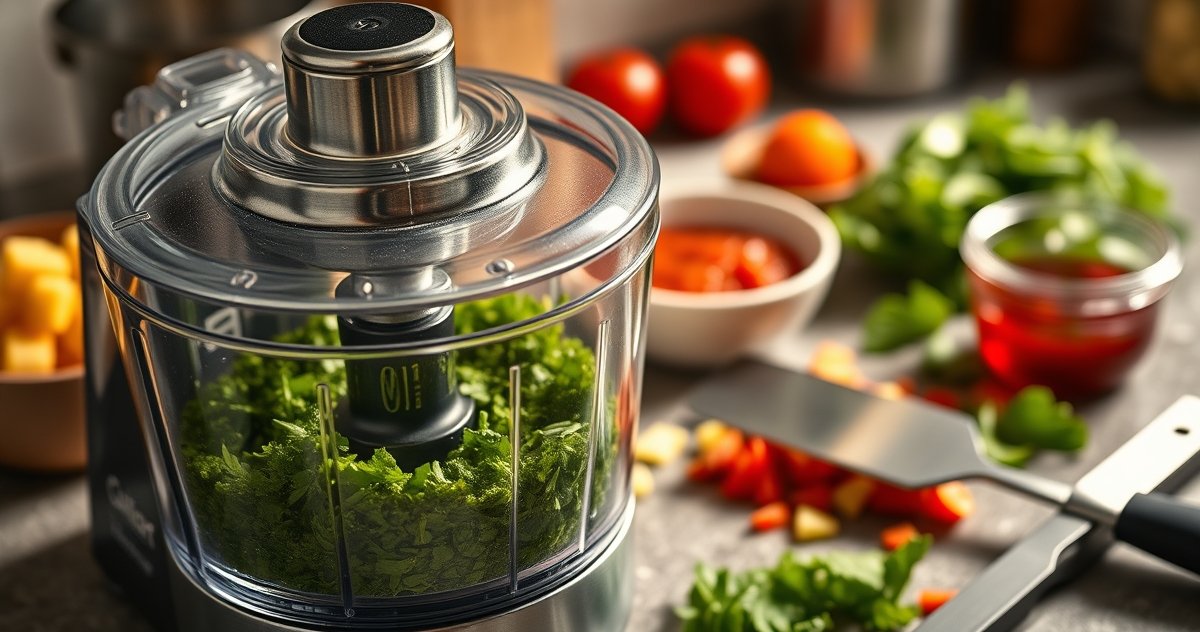 mini chopper in action