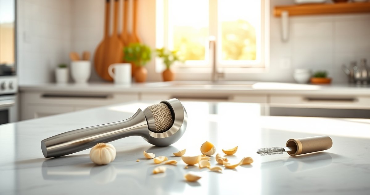 garlic press product view