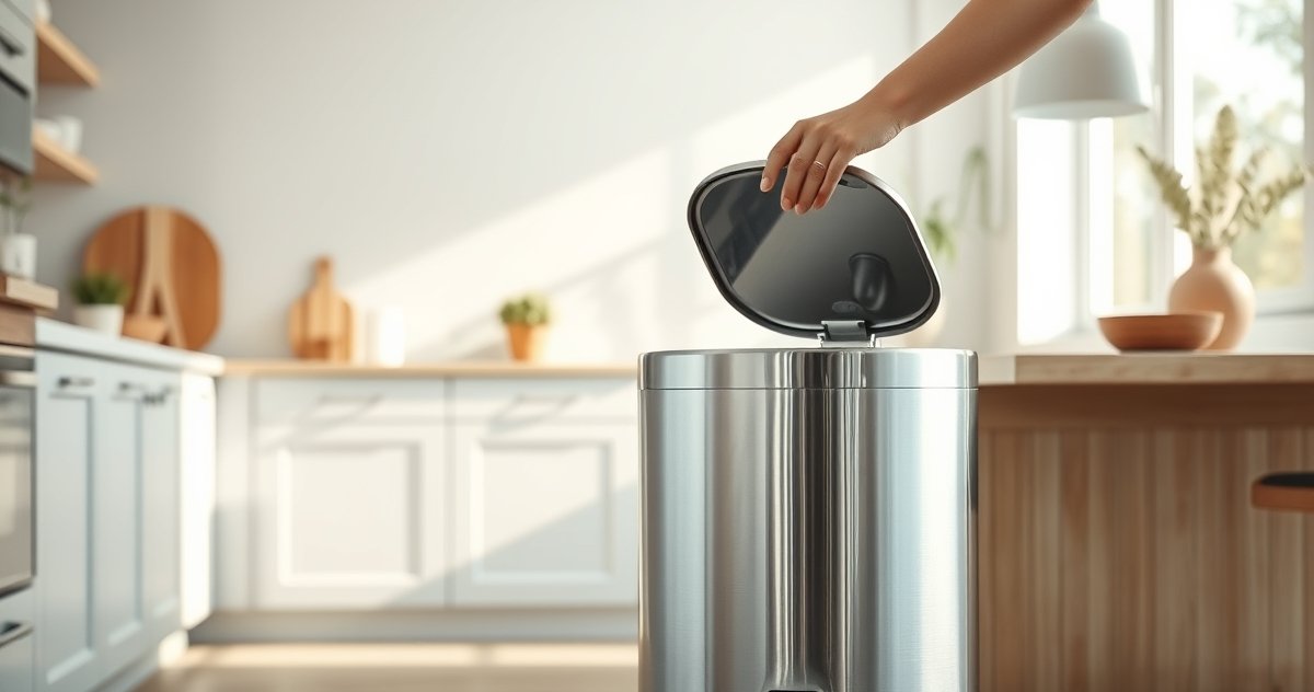 sensor trashcan product view