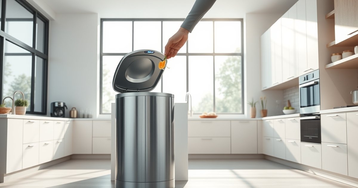 sensor trashcan product view