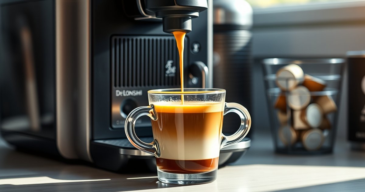 Nespresso Maker in action